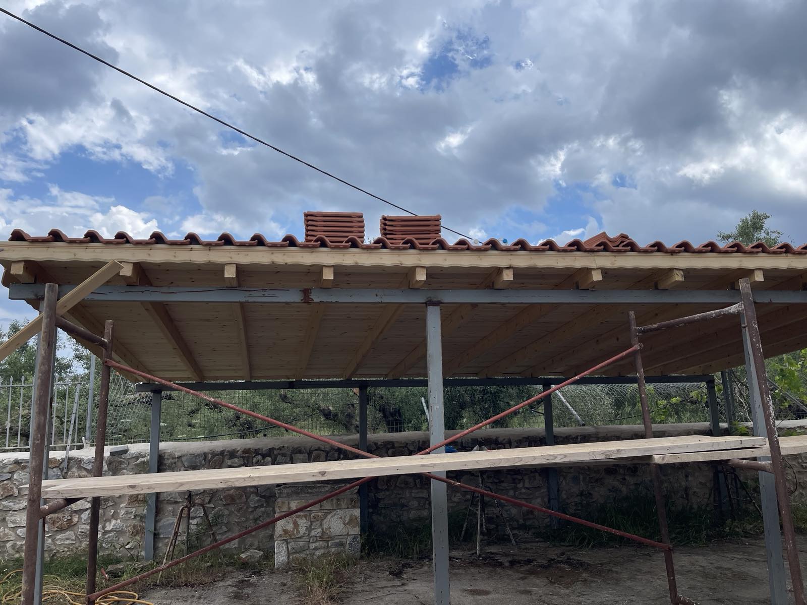 Κατασκευή κεραμοσκεπής